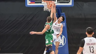 Ricci Rivero shocks DLSU defense with a high-flying dunk