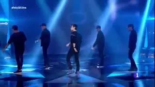 Abraham Mateo - All The Girls (La La La) (Especial NocheVieja Fin de Año 2014 tve)