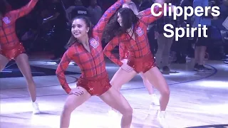Clippers Spirit (Los Angeles Clippers Dancers) - NBA Dancers - 11/20/2019 dance performance
