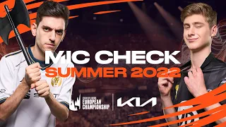 The Monkey King! | Kia Mic Check | 2022 LEC Summer Week 5