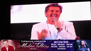 Thomas Anders & Sandra 2022 USA Tour Promo Jet Airliner