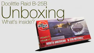 North American B-25B Doolittle Raid 1/72 Airfix A06020 Unboxing Video | RWO Models