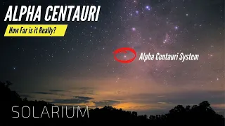 Exploring the Alpha Centauri System | How Far Is It, Really? #SOLARIUM