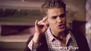 Damon/Stefan Спалились предкам :D