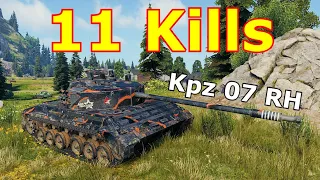 World of Tanks Kampfpanzer 07 RH - 11 Kills