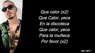 Major Lazer, J Balvin, El Alfa - Que Calor LETRA