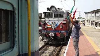 Power Reversal of Train Carrying Passengers