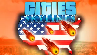 I created a terrible America in Cities Skylines