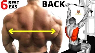 6 WORKOUT To BUILD BIGGER BACK/COMPLETE BACK EXERCISE YATINDER SINGH...