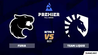 FURIA vs Team Liquid [Map 3, Mirage] (Bo3) | BLAST Premier Fall 2020 Showdown