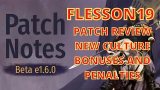 Mount and Blade 2 Bannerlord 1.6 Patch Notes Review (NEW CULTURE BONUSES AND PENALTIES)  | Flesson19