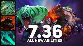 7.36 New Patch All New Abilities | Dota 2