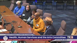 Health, Human Services and the Arts Committee Meeting, January 29, 2024