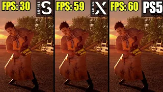 The Texas Chain Saw Massacre Xbox Series S vs. Series X vs. PS5 | Technical Review & FPS Test