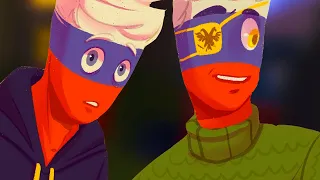 ВОСКРЕШЕНИЕ РИ#2 ОЗВУЧКА КОМИКСОВ по CountryHumans