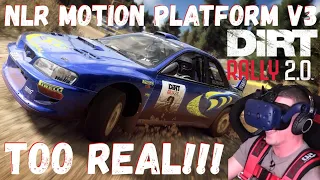 FIRST DRIVE, VR REACTION! - Next Level Racing Motion Platform V3 - Dirt Rally 2.0