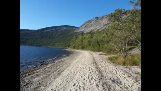 European route E6 - Hamarøy, Nordland county, Northern Norway