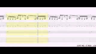 Metallica Tabs - The Frayed Ends Of Sanity (rhythm)