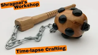 Two handed flail (Time-lapse crafting + testing)