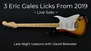 3 Eric Gales Licks From 2019