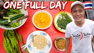 A Day In The Life of a Food Vlogger 🌶️ EVERYTHING I Eat in One Day at Home 🇹🇭 Bangkok, Thailand!!