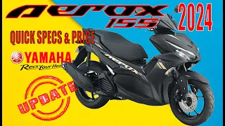 2024 Yamaha AEROX 155 S | NEW Features | Quick Spec and Price