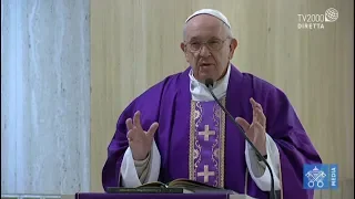 Papa Francesco, omelia a Santa Marta del 26 marzo 2020