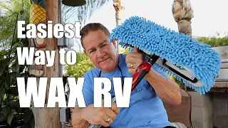 The Easiest Way to WASH and WAX your RV 🚍