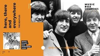 [Music box melodies] - Here, There and Everywhere by The Beatles