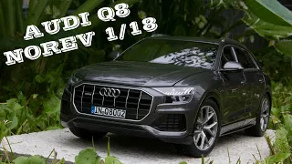 обзор на коллекционную модель audi q8 в масштабе 1:18 от norev