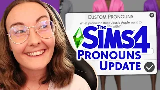 Customisable pronouns are finally coming to the sims 4!