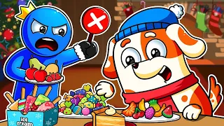 HOO DOO RAINBOW | OH NO! DON'T EAT TOO MUCH CANDY - It's Not Good for Your Health | Rainbow Buddies