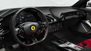 Ferrari 12 Cilindri interior overview