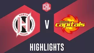 Highlights: Neman Grodno vs. Vienna Capitals