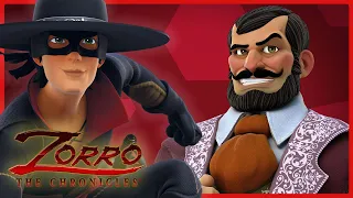 Zorro frustra los planes de Malapensa | Compilación de 2 horas | ZORRO, El héroe enmascarado