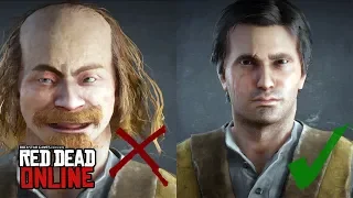 The Red Dead Online Character creator guide | The Cowboy, The Brawler and The Old Tough Guy