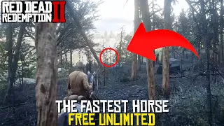 Brindle thoroughbred "The fastest horse" Free unlimited early in chapter II - RDR2