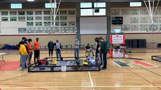 QF 4-1 @ Hopkinton High School, VEX Tipping Point