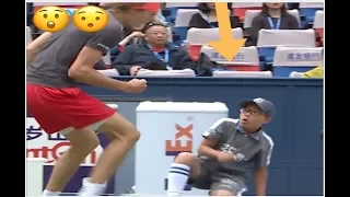 Funny Alexander Scares The Hell Out Of The Ball Kid! Must Watch!