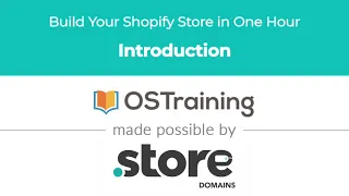 Build Your Shopify Store in One Hour #1 - Introduction