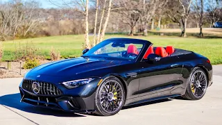 Mercedes AMG SL63 , 2022  |  Review with Dee Hall |   Price in USA   $129,500