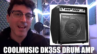 Coolmusic DK35S Electronic Drum Amplifier / Personal PA Review