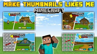 How to make thumbnails likes me | Thumbnail Tutorial | Pixellab