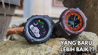 HARGA CUMA BEDA 9 RIBU TAPI FITUR BEDA BANYAK | AMAZFIT ACTIVE EDGE VS AMAZFIT T-REX PRO