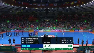 Thailand 3-2 Iraq Highlight : AFC Futsal Asian Cup 2024