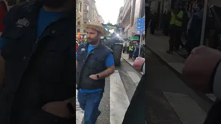 Tractores en León... Protesta contra las políticas delgobierno con el campo, ganadería y el agua.(4)