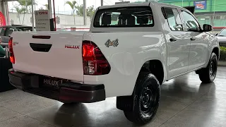 NOVA HILUX 2024 2.8 TURBO DIESEL 4X4 (CAMBIO MANUAL) VERSÃO DE SIMPLES DE ENTRADA MAIS BARATO! PREÇO