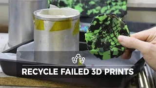 Recycle Your Failed 3D Prints: Shred, Cut & Smash!