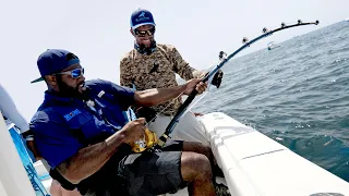 Monster Goliath Groupers with NFL Linebacker Sam Barrington 2