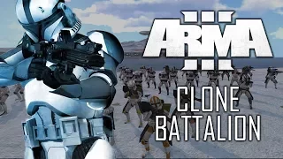 Investigating the 212th Outpost - Testing the ARMCO Clone Battalion Mission (ARMA 3 Star Wars )